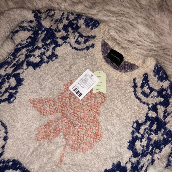 Anthropologie Sweaters - NEW❗️Anthropologie La Fee Verte Fuzzy Knit Sweater